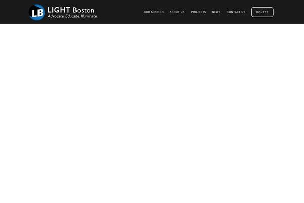 lightboston.org site used Lb