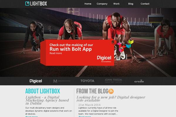 lightbox.ie site used Lightbox-2012