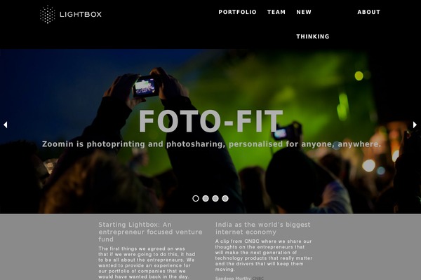 lightbox theme websites examples