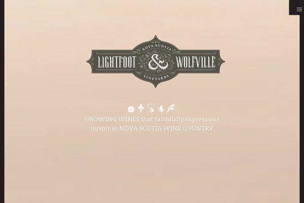 lightfootandwolfvillewines.com site used Lightfoot