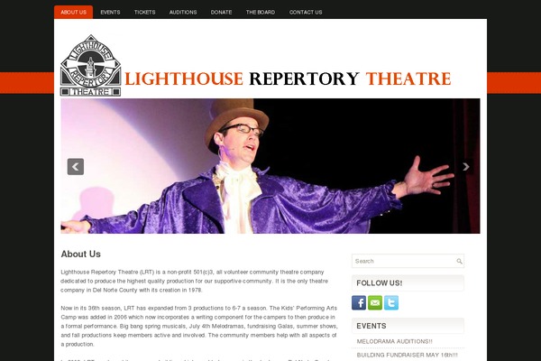 Protheatre theme site design template sample