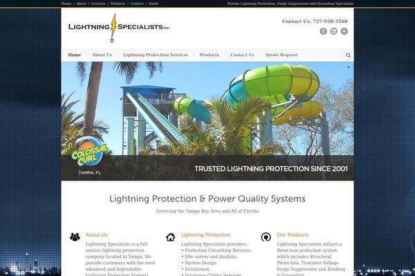 lightning-specialists.com site used Lightning-specialists