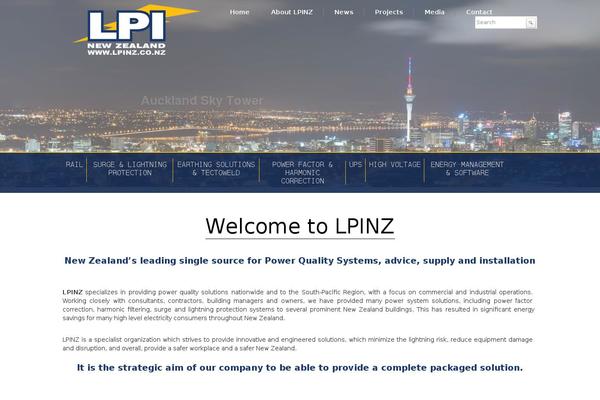 lightningprotection.co.nz site used Lpinz