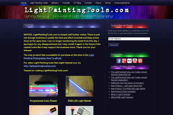 lightpaintingtools.com site used Killerlight2