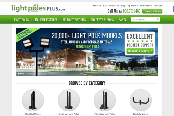 lightpolesplus.com site used Light-poles