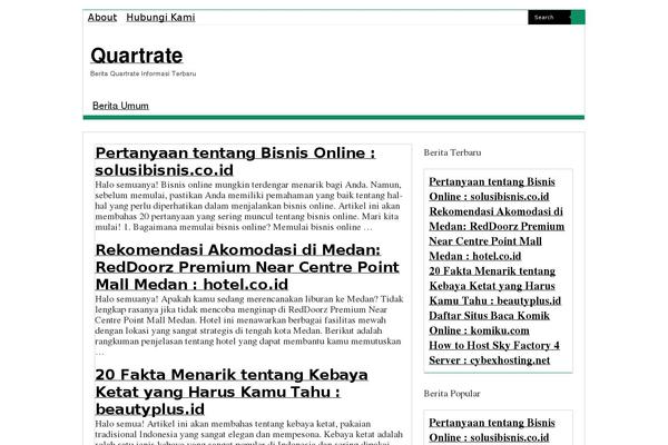 Sahifa theme site design template sample