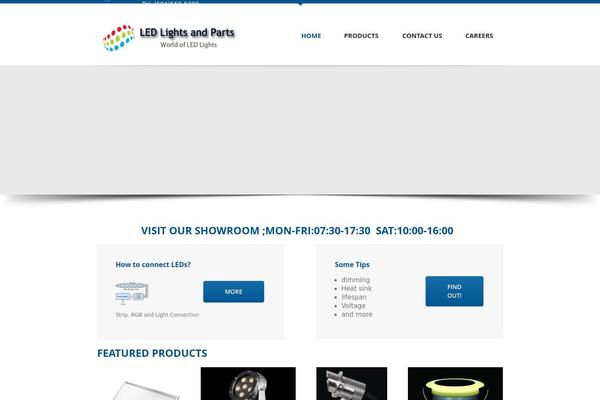 lightsandparts.com site used Shopifiq