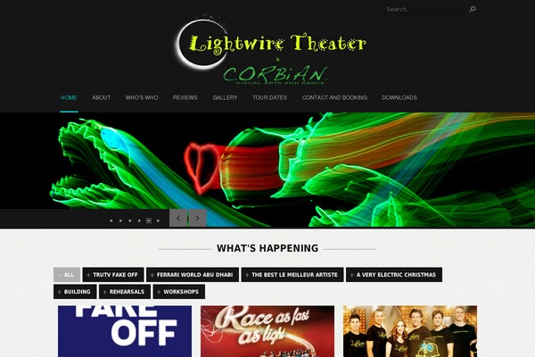 lightwiretheater.com site used Lucidpress