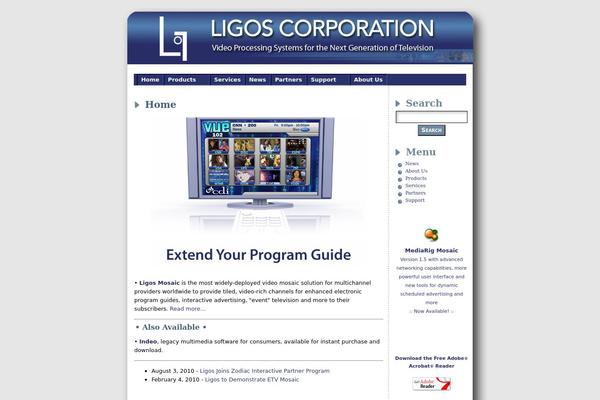 ligos.com site used Ligos-v1.0