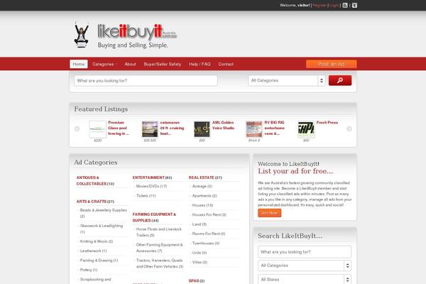 likeitbuyit.com.au site used Classipress-31