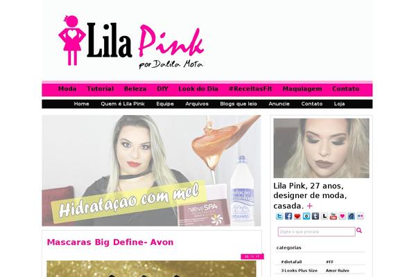 lilapink.com.br site used Lila