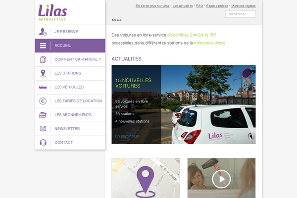 lilas-autopartage.com site used Lilas2