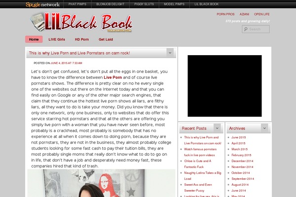 lilblackbook.com site used Lilblackbook.com