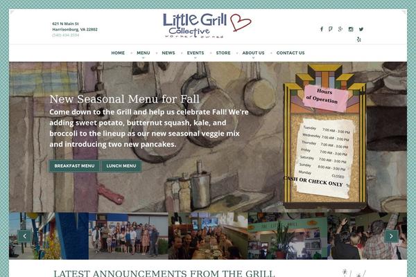 Restaurant PT theme site design template sample