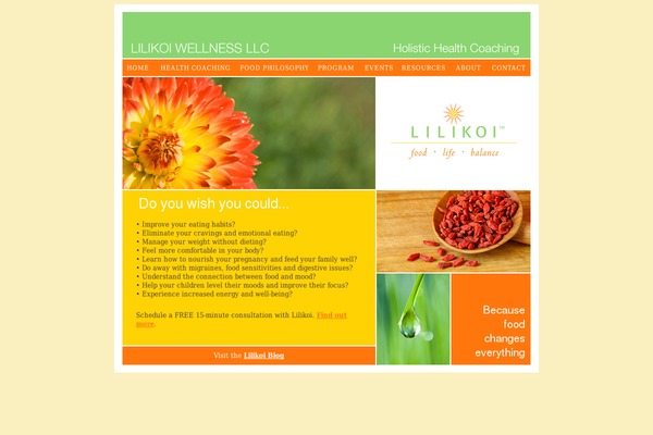 Lilikoi theme websites examples