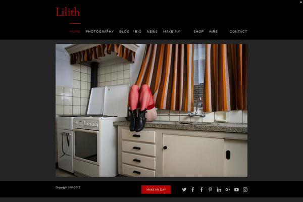 Lilith theme site design template sample