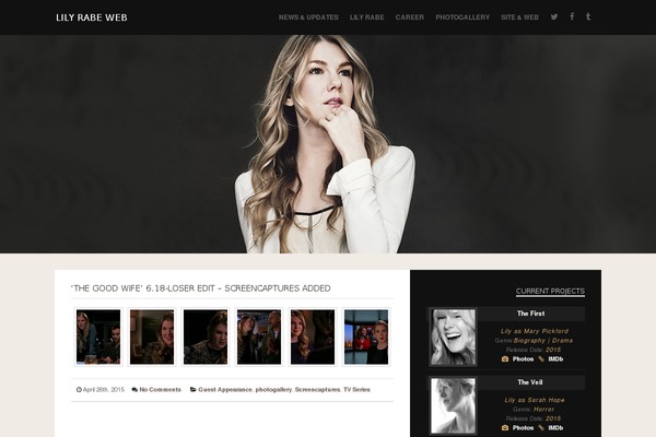 lily-rabe.com site used Omm_wp11