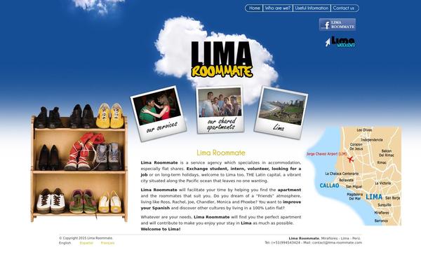 lima-roommate.com site used Limaroommate