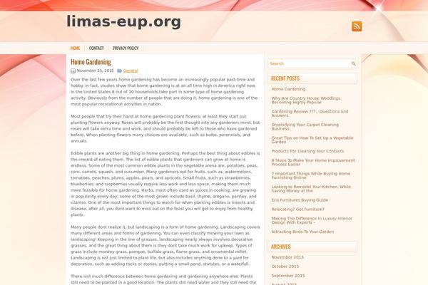 limas-eup.org site used Designflow