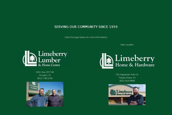 limeberrylumber.com site used Limeberry-lumber-wiz