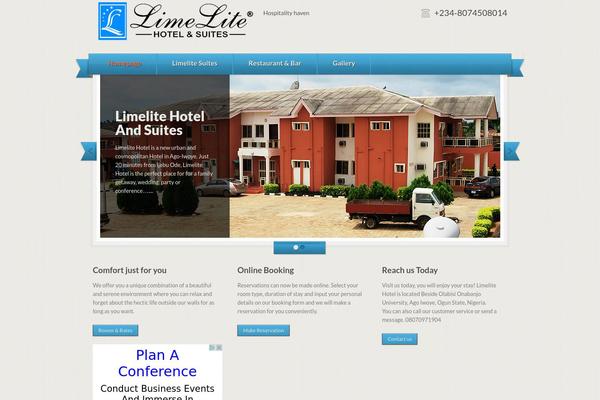 limelitehotels.com site used Wp_businessone5-v1.3