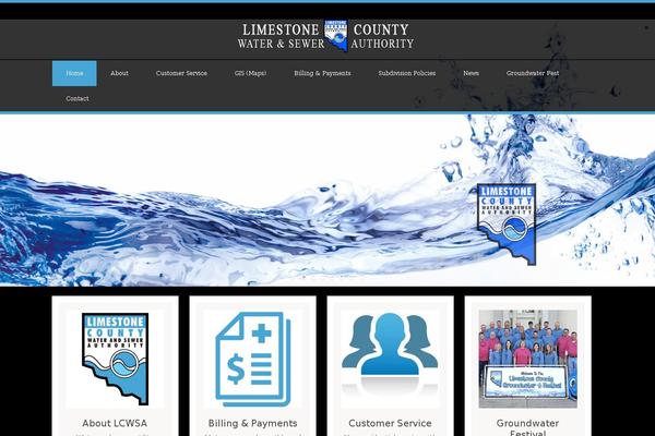 City-government theme site design template sample