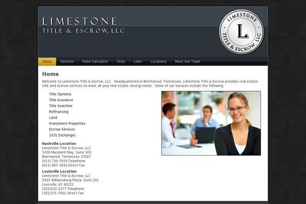 limestone3 theme websites examples