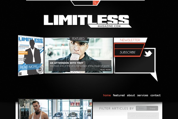 limitlessmagazine.com site used Limitlesswp