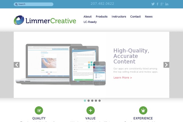 limmercreative.com site used Limmer