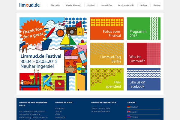 limmud.de site used Knead