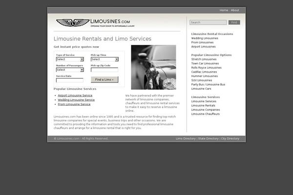 Grey Matter theme site design template sample