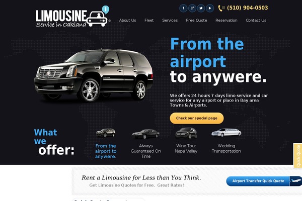 limousineserviceinoakland.com site used Limoin