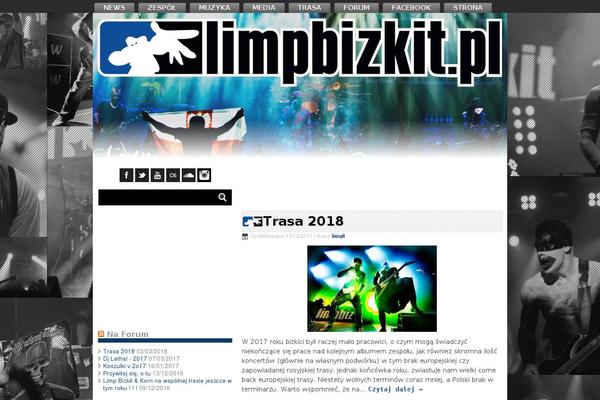 limp-bizkit.pl site used Limpbizkitpl15