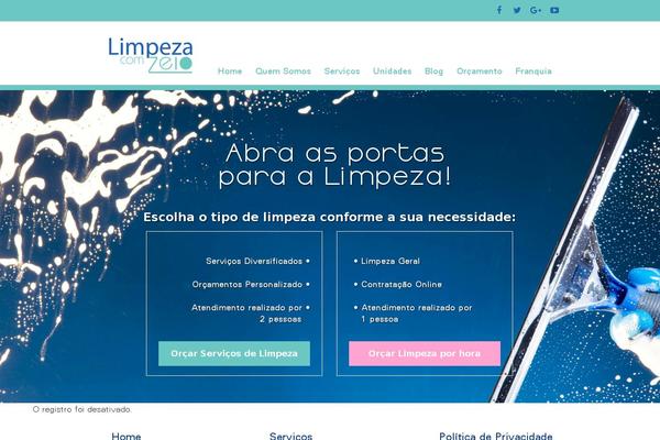 limpezacomzelo.com.br site used Unius