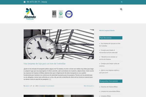 Avada theme site design template sample