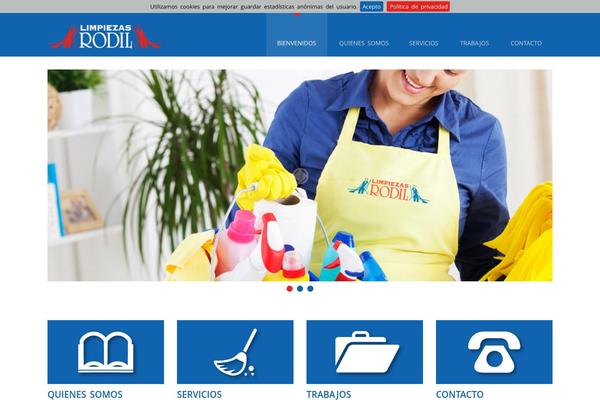 limpiezasrodil.com site used Limpiezas-rodil