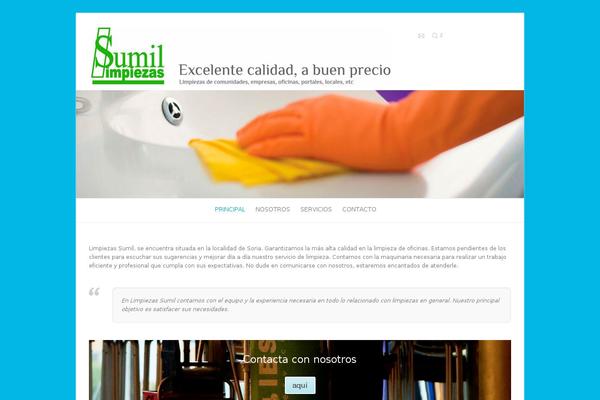 Attitude Pro theme site design template sample