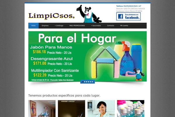 limpiosos.com.mx site used Blue Diamond