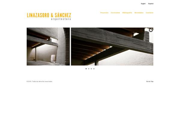 WhiteSpace theme site design template sample