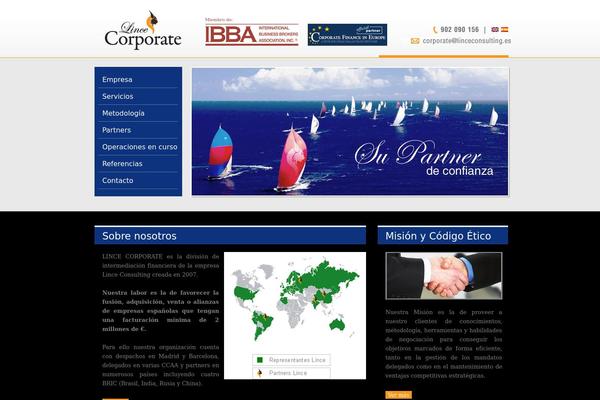 lincecorporate.com site used Lincecorporate