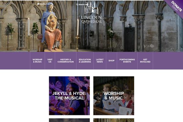 lincolncathedral.com site used Cathedralv2