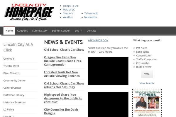 NewsPlus theme site design template sample