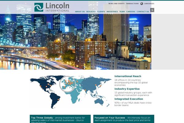 lincolninternational.com site used Lincoln-international