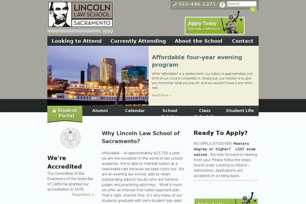 lincolnlaw.edu site used Lls-theme