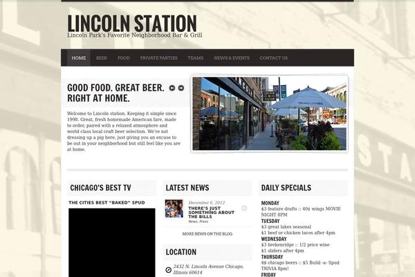 lincolnstation.com site used Diner