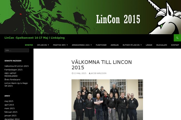 lincon.se site used Eget-tema