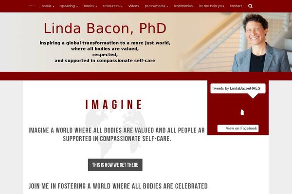 lindabacon.org site used Bigtuna