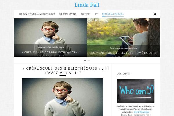 lindafall.com site used Webmarketing