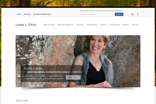 lindalfitch.com site used Wp Enlightened