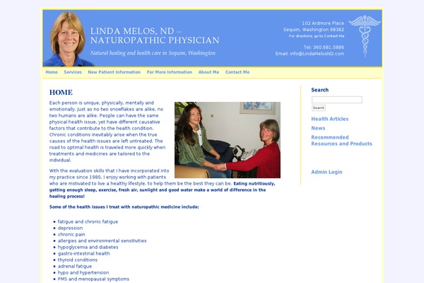 lindamelosnd.com site used Melosnd-v2